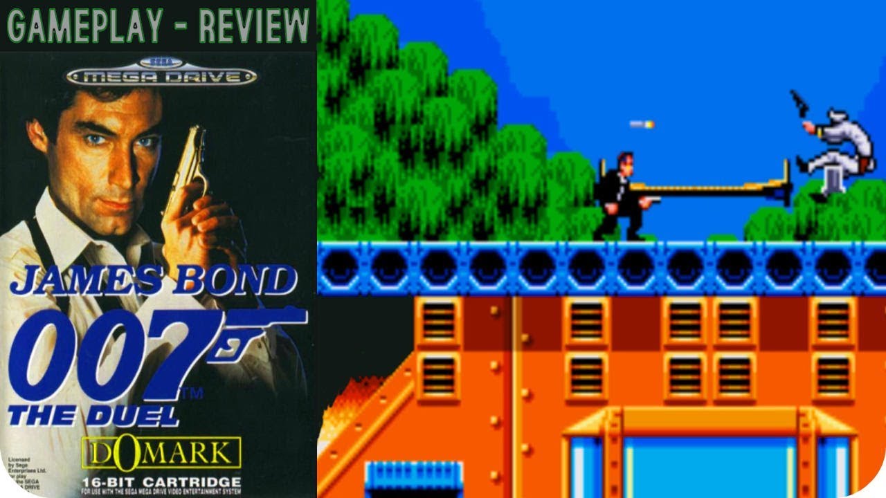 A name to strike fear.. James Bond 007 The Duel Gameplay Review Sega