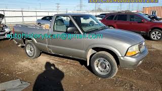 1GTCS14W828187293 GMC SONOMA 2002