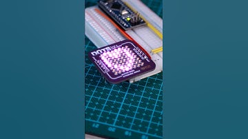 DIY 8x8 LED Matrix 🤟#arduino #electronics #diy #shorts