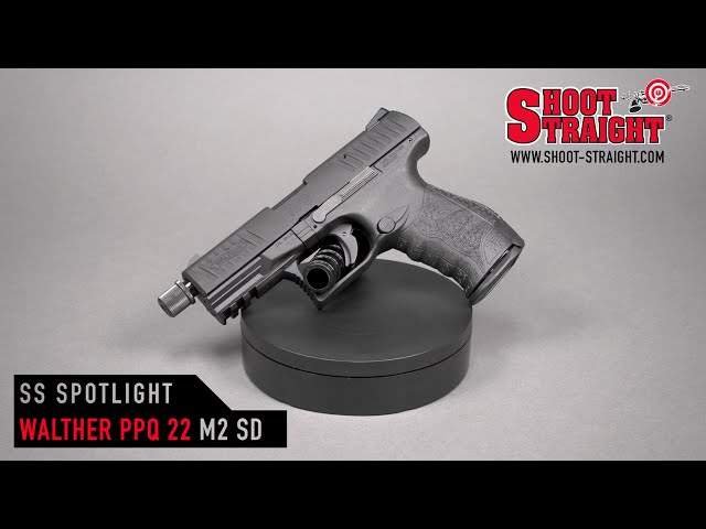 Walther PPQ 22 M2 SD 22lr Pistol - Shoot Straight Spotlight