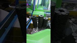 BIG COIN TOWERS FALLING IN SLOW MOTION ASMR