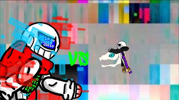 Fatal error sans Vs Epic sans (Animation Dc2 pro)