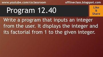 Program 12.40 | Nested Loop | Lec 24 | Part 2 | CH 12 | ICS Part 2 | M. Hassan Hashmi | #csclassroom