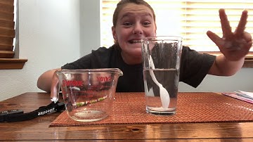 Sugar Cube Science Experiment #HeyGuysSarahHere