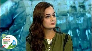Need To Find Alternatives For Plastic In Our Lives Dia Mirza On Banega Swasth India Campaign