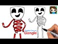 How to Draw Gangle | The Amazing Digital Circus