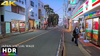 Evening Walk in Tokyo Setagaya, Japan • 4K HDR