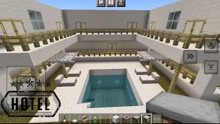 Minecraft modern hotel build!! by Vondagoat13 1,372 views 3 months ago 50 seconds