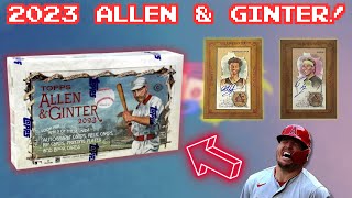 THE CRAZIEST SET! 2023 Allen & Ginter Baseball Hobby Box Review!