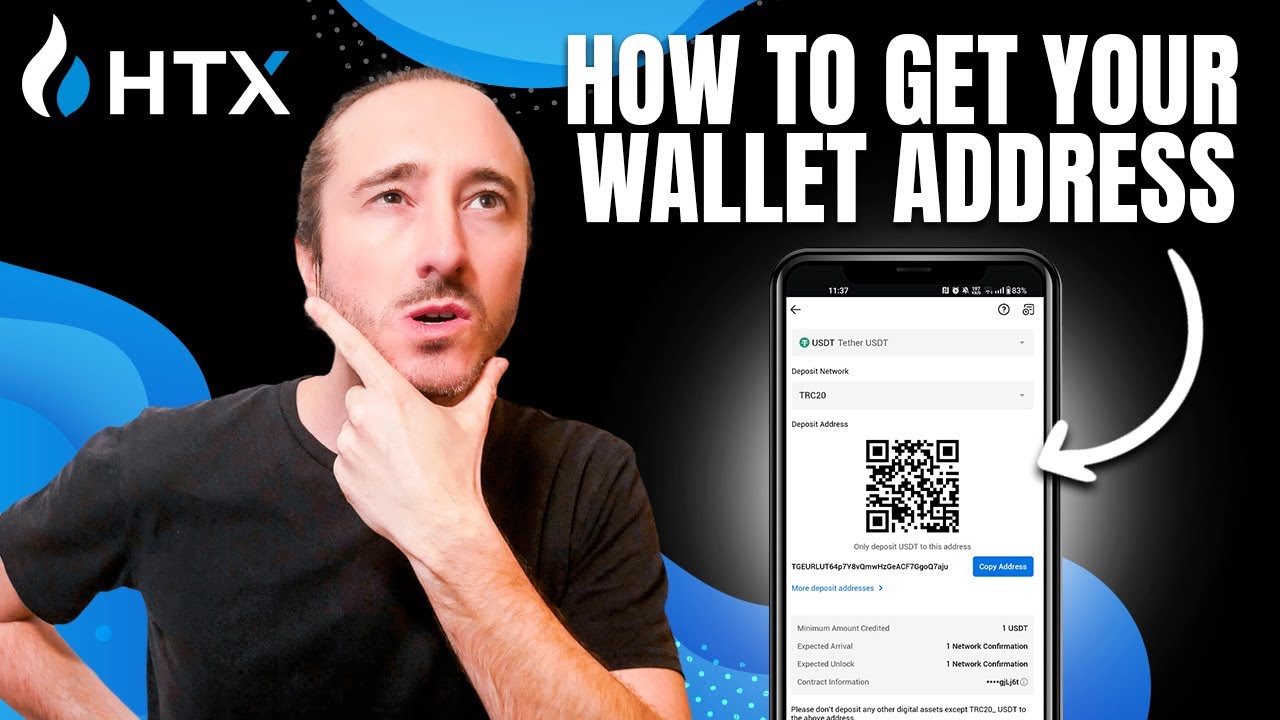 HOW TO GET MY WALLET ADDRESS ON HTX APP (2026 Tutorial)