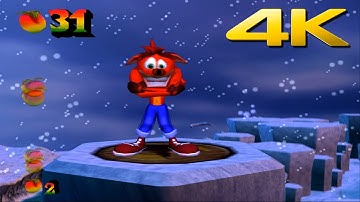 Crash Bandicoot: The Wrath of Cortex in 4K (3840x2160) - PCSX2 (PS2 Emulator) - Gameplay