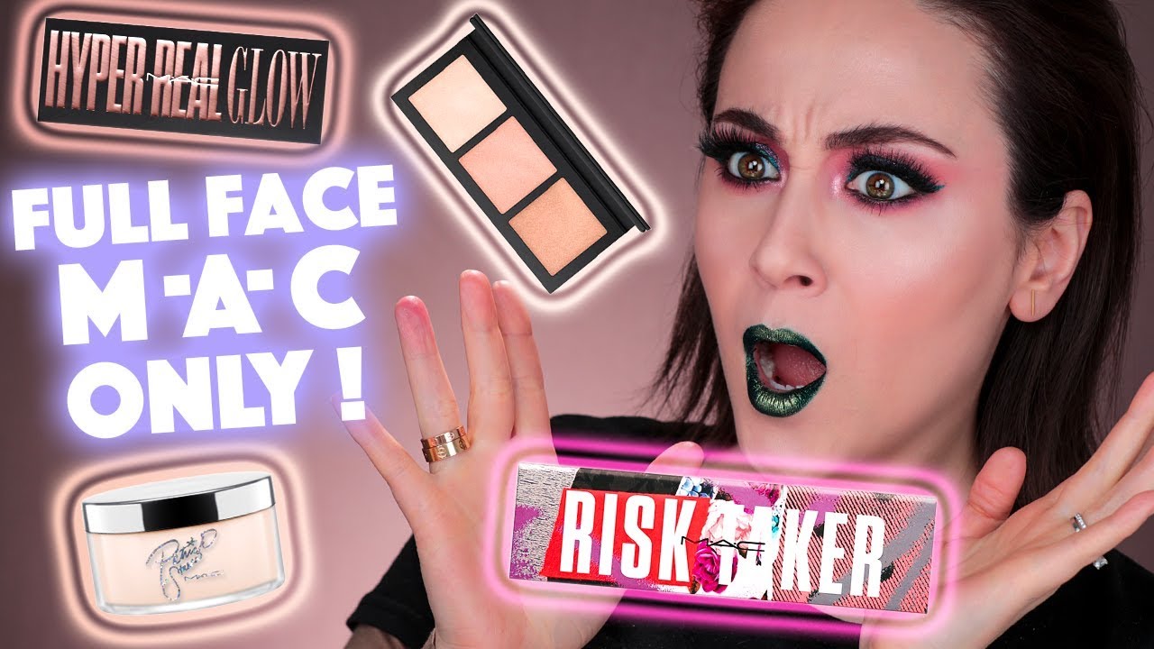 FULL FACE USING ONLY MAC Cosmetics 💥 | High End ONE BRAND Look | Hatice Schmidt