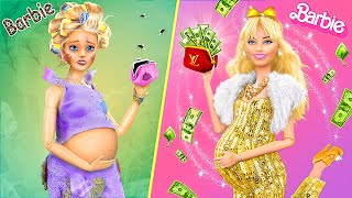 Rich vs Broke Barbies/ LOL Surprise DIYs