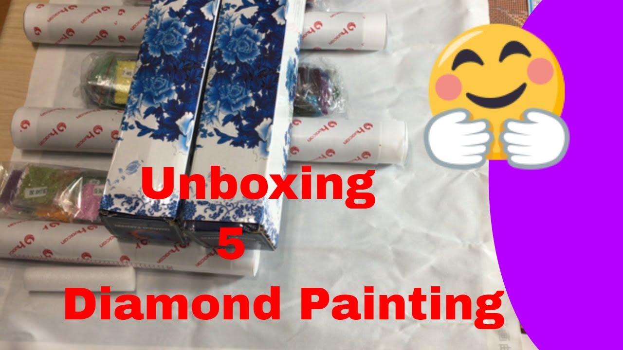 Unboxing Diamond Painting.  Review. Best Store On AliExpress.