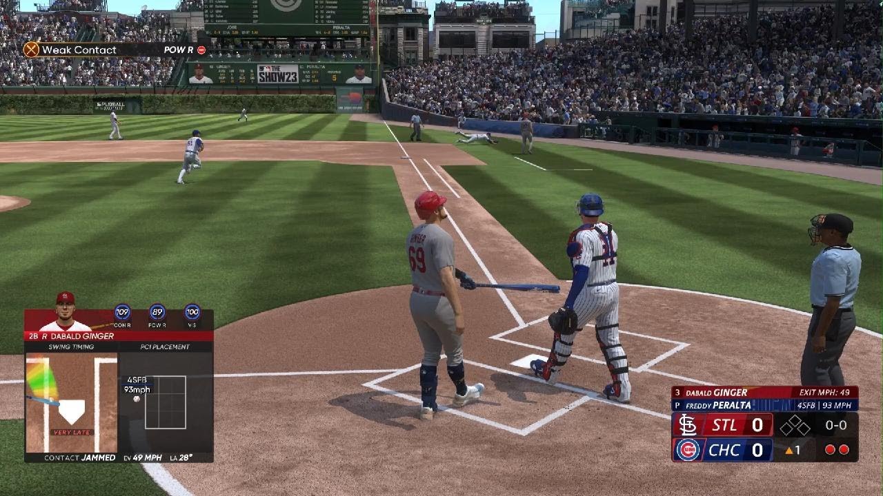 The First Baseman Makes A Diving Catch To Get Me Out! MLB The Show 23 ...