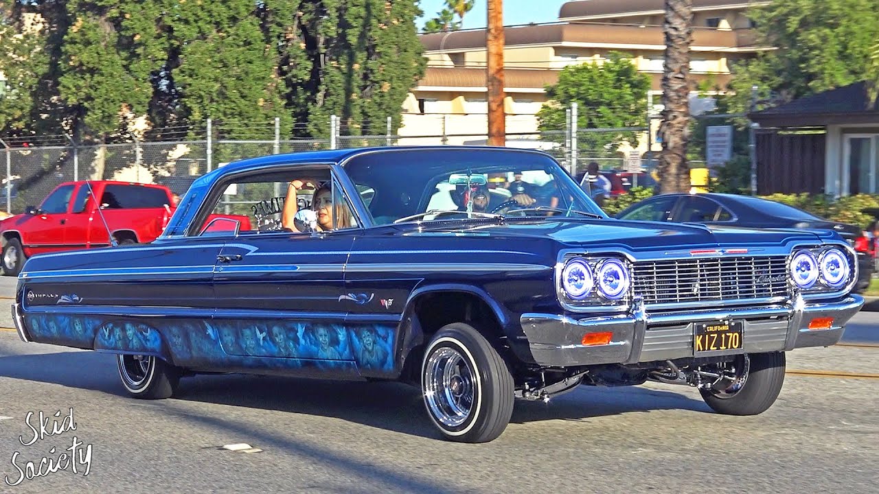 Classic Car Lowrider Cruise 2021 vs Pasadena Police! - YouTube