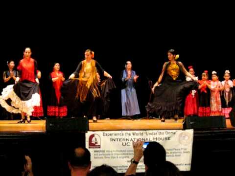 Flamenco dances, Festival of Cultures, UC Berkeley I-House