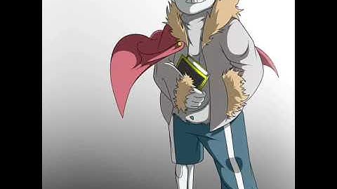 For all the omnipotent sans who kept asking me where he is here.