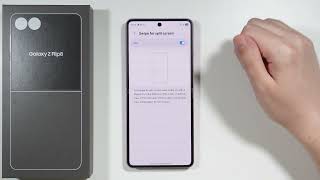Samsung Galaxy Z Flip 8: How to Swipe for Split Screen