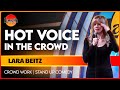 Hot Voice in the Crowd | Lara Beitz | The Laugh Factory | Crowd Word | Stand Up Comedy