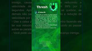 Como jogar de Thresh: habilidade R #leagueoflegends #lol #dicasdelol #dicaslol #thresh
