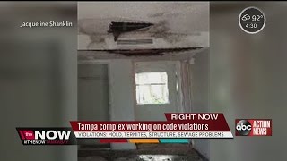 Tampa complex working on code violations