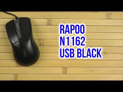 Распаковка Rapoo N1162 USB Black