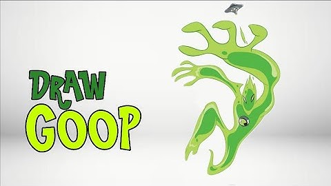 HOW TO DRAW GOOP | BEN 10 ALIEN FORCE | CARTOON NETWORK || #DRAWING #BEN10