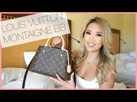 WHAT'S IN MY NEW BAG! LOUIS VUITTON MONTAIGNE BB REVEAL - INITIAL