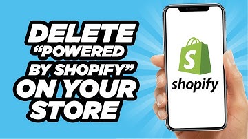 How to Delete Powered By Shopify On Your Store | Simple And Easy (2025)