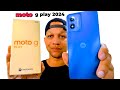 Motorola moto g play  2024  unboxing  made for us 464gb  50mp camera  sapphire blue