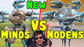 Titan 1on1: MINOS VS NODENS! War Robots 6.6.0 New Duel Gameplay - WR