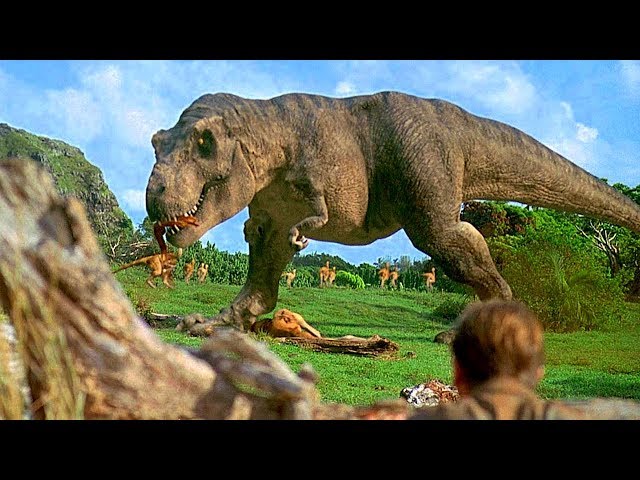 Tyrannosaurus Rex Run (Dinosaur) | Jurassic Park tyrannosaurus