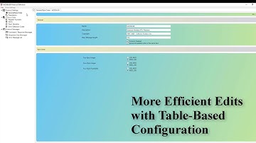 Demo - OmniServer Visual Protocol Editor Table-Based Configuration