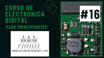 CONVERSION HEXADECIMAL //CURSO DE ELECTRONICA DIGITAL (#16)