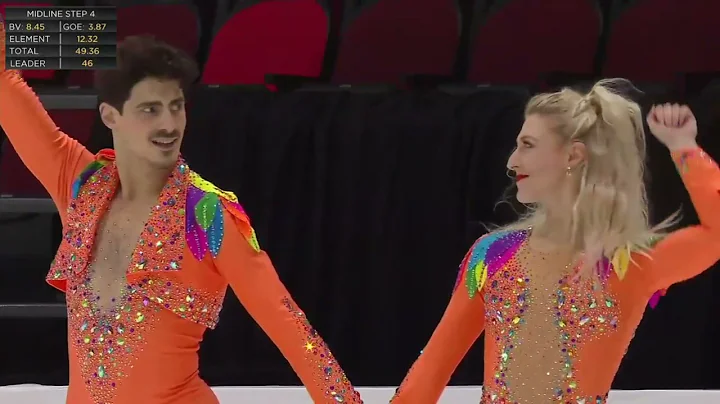 Piper GILLES / Paul POIRIER Rhythm Dance 2022 Cana...