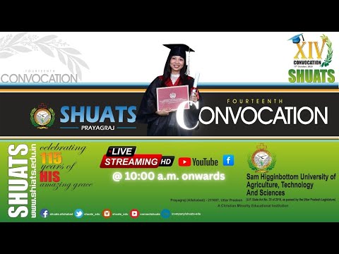 14th CONVOCATION SHUATS OCTOBER 17 2025