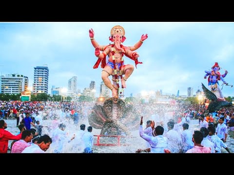 Vídeo: Idols del festival Ganesh de Bombai: veure'ls com es fan aquí