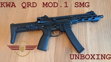[UNBOXING] KWA QRF MOD 1 SMG MP5 MPX Vairent Unboxing
