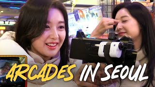 Visiting Gangnam Arcade with Kim Jiwon😎 how good is she?🤔 | Night Goblin (ep. 26-2)