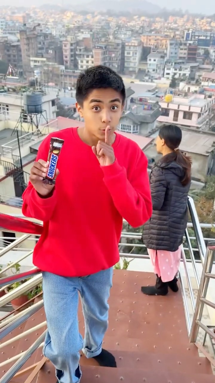 Hot Pepper Snickers Prank ?️? #sigmamom #sigma #funny