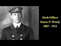 Titanic&#39;s Sixth Officer, James P. Moody