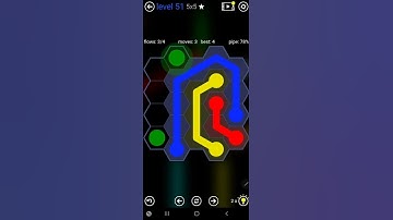 How To Solve Flow Free Hexes Kids Pack Level 51 5x5 Board Walk Through Solution Walkthrough