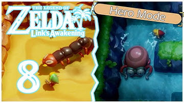 Zelda Link´s Awakening: Hero Mode - [100%] Walktrough Part 8 -The Angler