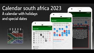 calendar south africa 2023 screenshot 1