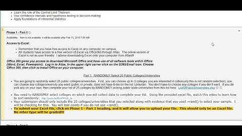 Statistics Project Overview