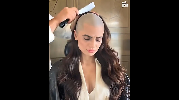 CLAUDIA DOUMIT SHAVES HER HEAD (made using AI)