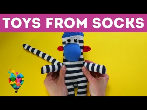 cutest-handmade-toys-from-socks-:-diy-on-how-to-make-bunny,-cat,-monkey-from-socks-|-a+-hacks