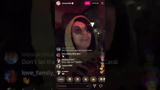 Cardi b says she don’t like the shade room