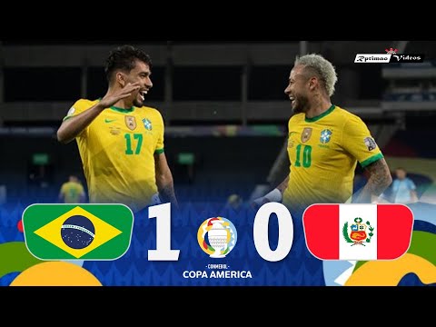 Brasil 1 x 0 Peru ● 2021 Copa América Semifinal Extended Goals &amp; Highlights HD